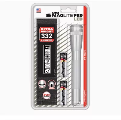 Maglite Mini Pro 2 X AA Flashlight SP2P09H • $29.55