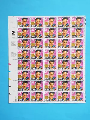 US Scott 2721 Elvis Presley Singer Sheet Of 40 29 Cent 29c MNH Stamps • $15.88