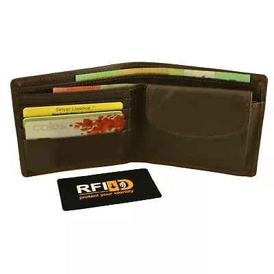 $19 • Buy RFID Genuine Leather Wallet