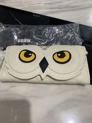 £29.99 • Buy Harry Potter Loungefly Zipper Wallet Hedwig Owl White New NWT
