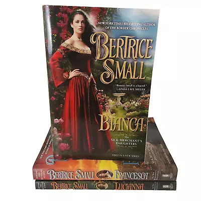 Bertrice Small Lot The Silk Merchant's Daughters Trilogy Complete Matching Set • $17.95