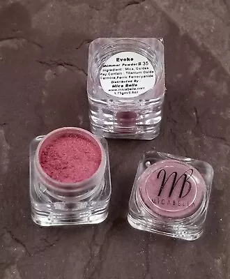 Micabella Shimmer Powder. Set Of Three Colors. Evoke Splash Sunset. • $18.21