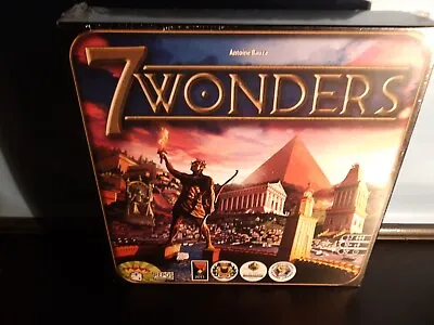 7 Seven Wonders Board Game 1st Edition 2010 Antoine Bauza Brand New Sealed • £10