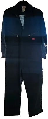 Dickies Mens Vintage Navy Heavy Coveralls Boiler Suit 48 Reg Michael Myers • $55