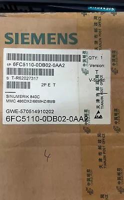 6fc5110-0db02-0aa2 New In Sealed Box Siemens Sinumerik 840c/840ce Mmc-cpu • $4899.90