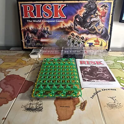 RISK The World Conquest Game Vintage 1993 Parker Brothers COMPLETE Slightly Used • $17