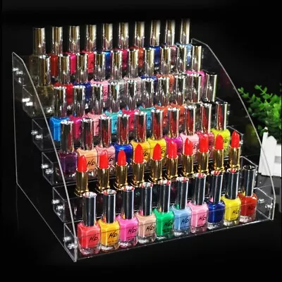£10.99 • Buy Nail Polish Holder 6 Tier Display Makeup Cosmetic Stand Organizer Storage Rack