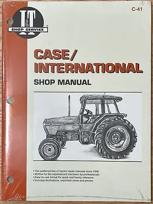 I&T Case/International Manual C-41 Maxxum Diesel Models 5120 5130 5140 • $44.99