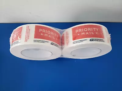 Vintage Priority Mail Packaging Tape For USPS Postal Service Post Office RETIRED • $39.95