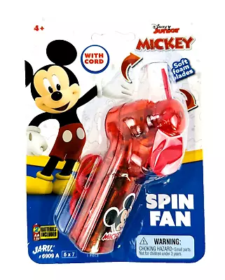 Disney Junior  Mickey Mouse Mini Spin Fan With Cord -  Batteries Included • $18.99