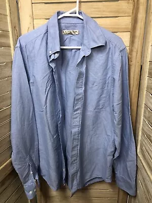 Rm Williams Men’s Blue Cotton Shirt Size L • $15.50