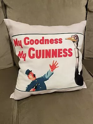 “My Goodness My Guinness  Ostrich Pillow - About 20x20 • $12