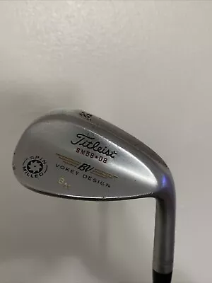 Titleist Vokey SM58-08 58° Lob Wedge MRH Titleist Wedge Flex Steel Shaft • $29.99