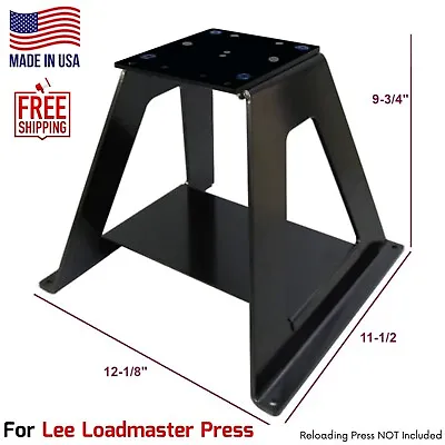 $161.53 • Buy Strong Press Riser Bench Mount Stable Reloading Stand For Lee Loadmaster Press