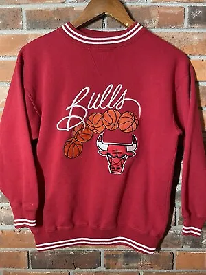 Vintage Chicago Bulls Youth Medium Sweatshirt Pullover Crewneck Jordan  • $29.99