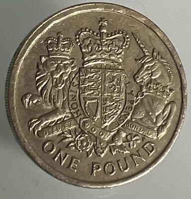 2015 £1 One Pound Coin - Royal Coat Of Arms • £3.99
