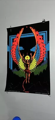 Original ICARUS 1970's Black Light Poster Vintage Psychedelic Rare • $25