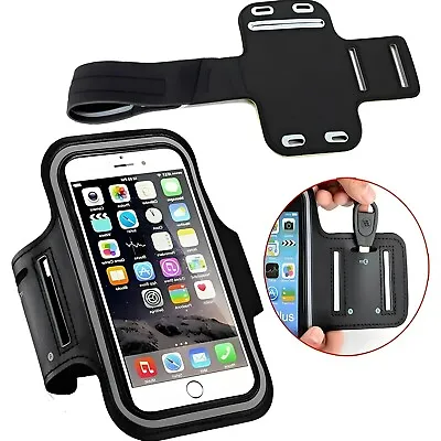 Sports Arm Band Mobile Phone Holder Bag Running Gym Armband Exercise All Phones • £3.99