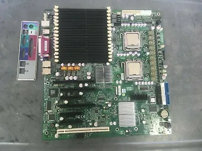 Super Micro Computer X7DBi+ LGA 771/Socket J With Intel  X5450 W IO Shield • $79
