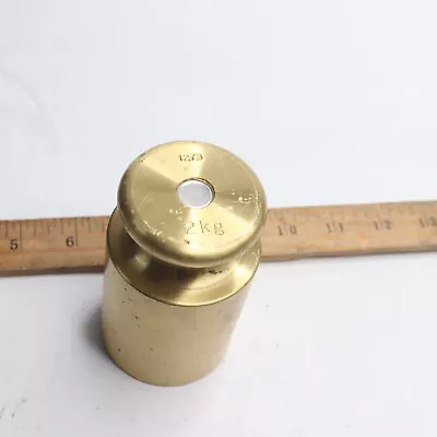 Calibration Weight Ohaus Brass 2KG 1273 • $27.77