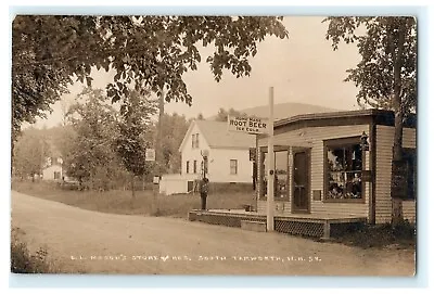 E.L. Mason's Store South Tamworth NH Socony Gas Station Pump - Helmar Root Beer • $125.50