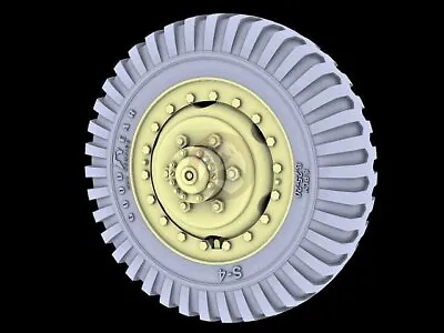 Panzer Art 1/35 Road Wheels For M8 Greyhound WWII (Goodyear) (7 Wheels) RE35-669 • $26.05