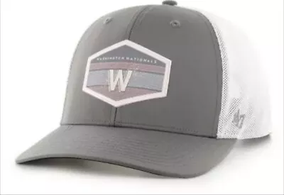 NEW ‘47 Brand Washington Nationals City Connect Burgess Trucker Hat Snapback NWT • $25