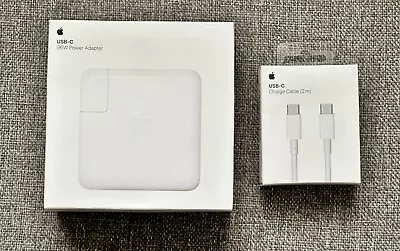 Genuine Apple 96W USB-C MacBook Pro & Air Charger Apple A2166 WITH USB-C Cable • £54.99