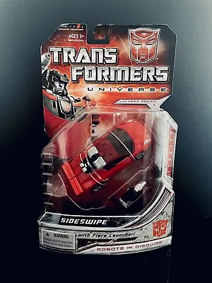 Hasbro Transformers Universe Deluxe Class Classic Series Sideswipe - Autobot • $24.99