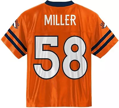 Von Miller #58 Denver Broncos YOUTH Football Jersey NWT X-Large 16/18 • $24.95