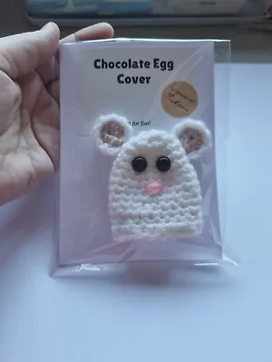 Cute Mouse 🐭 Easter Creme Egg Cover Cream Egg Novelty Cosy Handmade Crochet  • £2.25