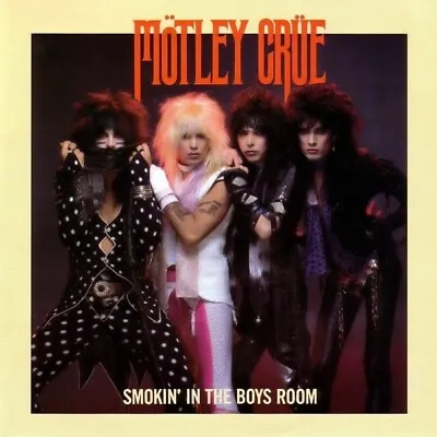 MOTLEY CRUE Smokin' In The Boys Room BANNER HUGE 4X4 Ft Fabric Poster Flag Art • $29.95