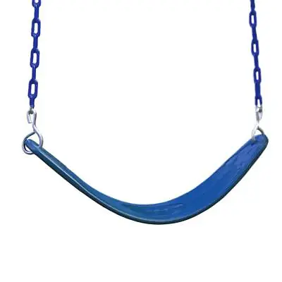 $31.58 • Buy Gorilla Playsets Belt Swing Extreme-Duty Blue Chains Rust Resistant 250 Lb. Cap