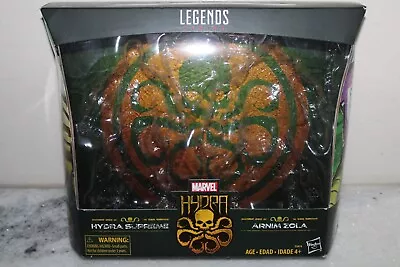 Marvel Legends 6  Inch Scale Empty Figure Box 2 Pack Hyrda Superme & Arnim Zola • $13.18