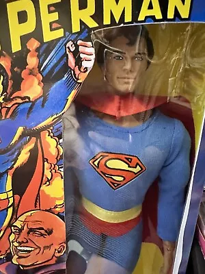 1977 Mego SUPERMAN 12 Inch Figure Christopher Reeve With Box Nice Figure Doll • $150