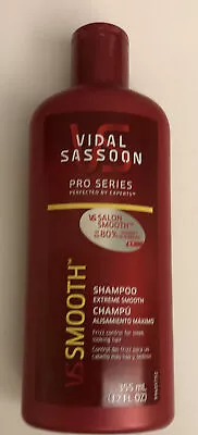 Vidal Sassoon Pro Series Smooth Shampoo 12 Oz Bottle Discontinued • $39.99