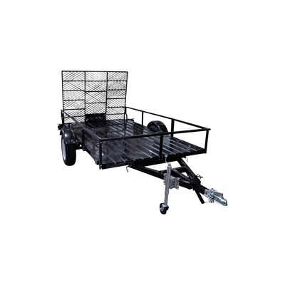 $2173.64 • Buy Detail K2 MMT6X10 6' X 10' Open Rail Utility Trailer With Drive-Up Gate New