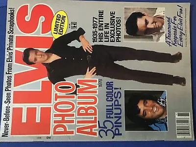 Elvis Limited Edition Photo Album Magazine • $10