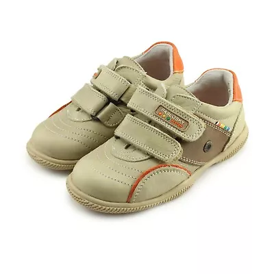 Pablosky Boys Brown Leather Shoes Made In Spain (636885 Youkon Ropo) • $58