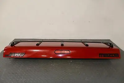 86-91 Mazda RX7 FC Convertible Rear Trunk Deck Lid (Sunrise Red) W/Luggage Rack • $395