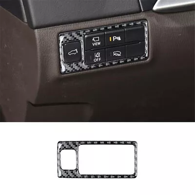 Carbon Fiber Interior Front Lighting Control Cover Trim For Mazda CX-9 2016-2022 • $9.01