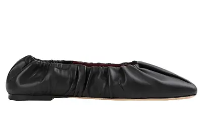 $147.50 • Buy STAUD TULI FLAT Black Ballet Flats EU 37 Women's Shoes