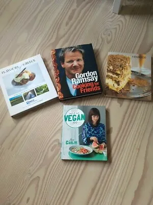 Gordon Ramsay & Other Cook Books With Vegan Food & Greek Food Kenwood Recipes  • £7.99