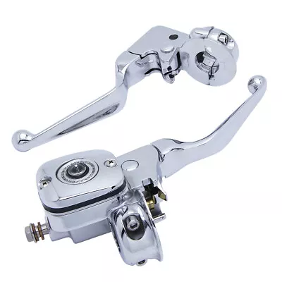 Motorcycle Brake Clutch Lever Pump Master Cylinder For Harley Softail Deluxe • $285.99