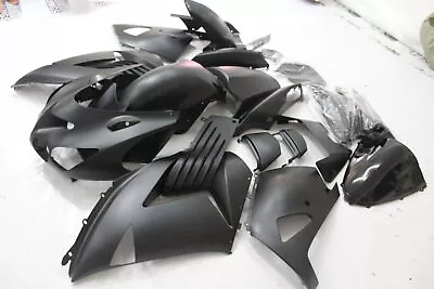 Matte Black Fairing Kit For Kawasaki Ninja ZX14 ZX1400 ZX14R 2006-2011 US STOCK • $349.01