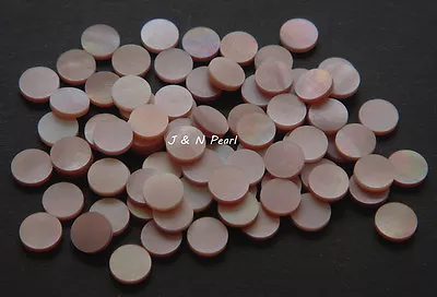 100+5pcs Free 6mm Genuine Pink Mother Of Pearl Guitar Fingerboard Inlay Dots • $17.99