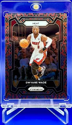 2023 Panini Prizm DWYANE WADE SNAKESKIN PRIZM CASE HIT!! • $5