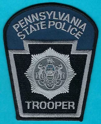 Pennsylvania State Police Trooper Shoulder Patch Blue/gray • $12