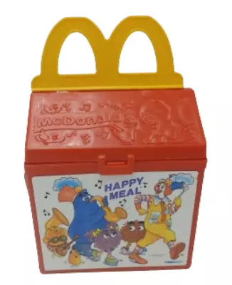 Play Food Vintage Fisher Price McDonalds Happy Meal Box Repaired • $13.49