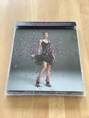 Mika Nakashima - Love Is Ecstasy - Japan CD Single + DVD + OBI (2011) • $14.93